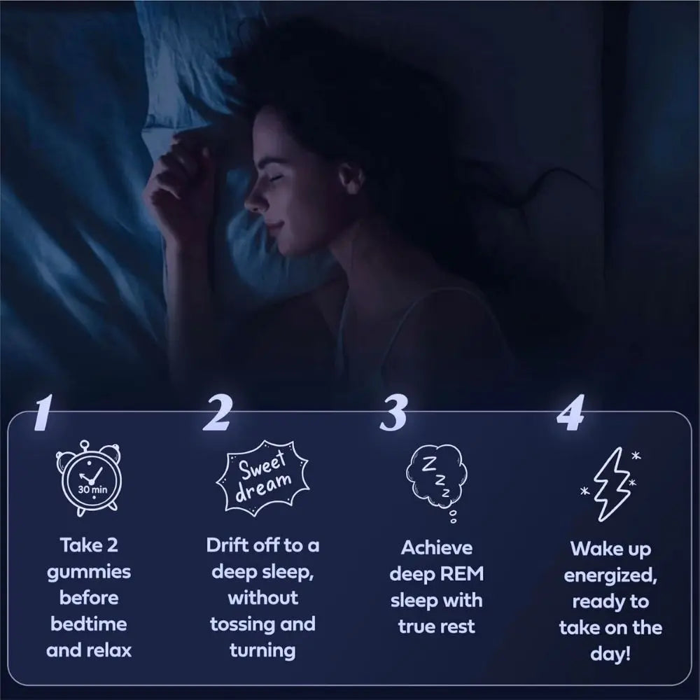 LullaBites Melatonin-Free Sleep Gummies