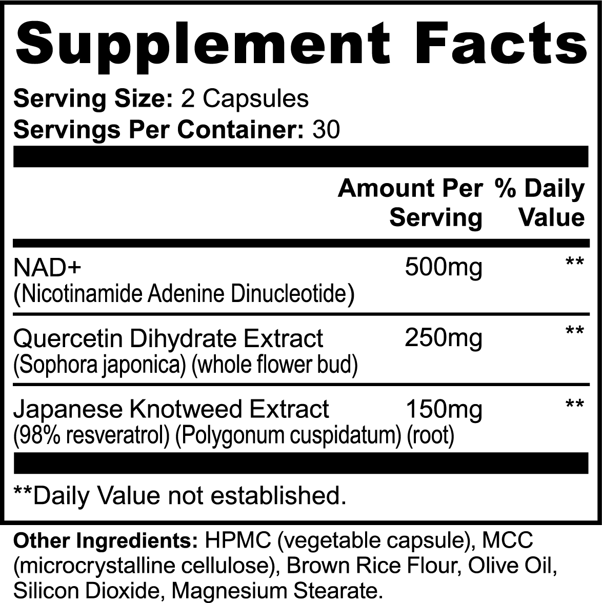 TimelessMind™ NAD+ Capsules